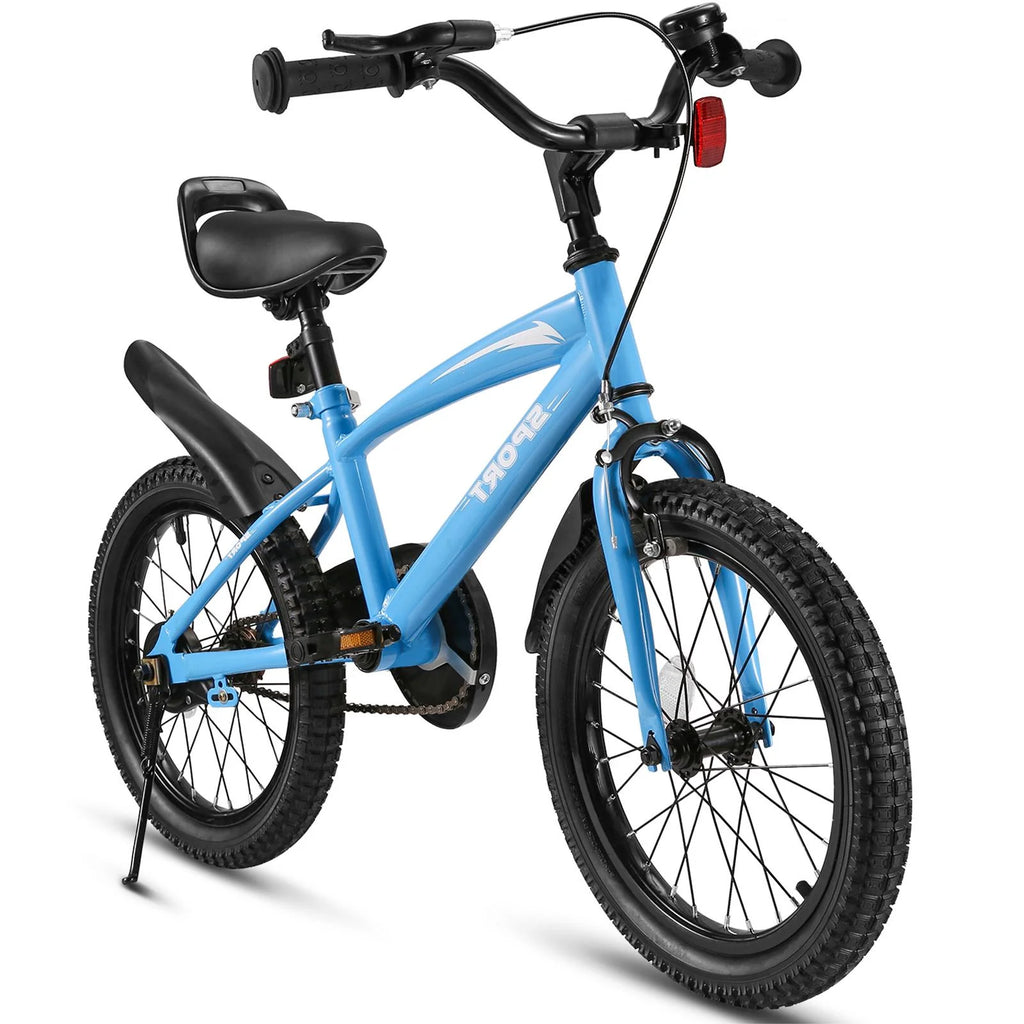 16 Inch Kids Bike Blue Bicycle with Training Wheels P307