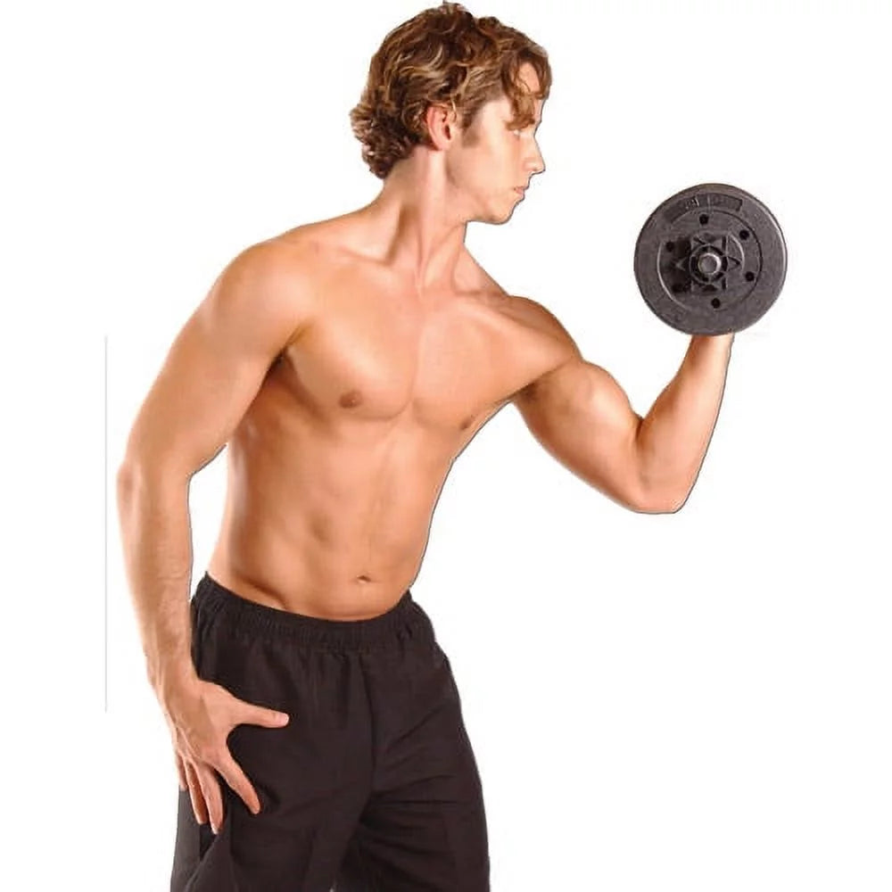 40-Pound Vinyl Dumbbell Set Z179