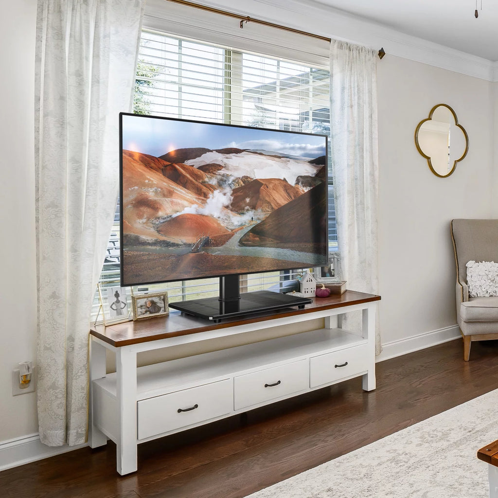 Black Swivel TV Stand U330912