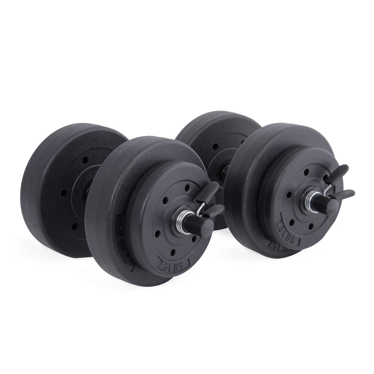 40-Pound Vinyl Dumbbell Set Z179