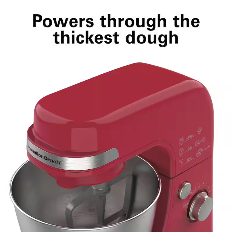 4 Quart 7-Speed Red Stand Mixer K351650