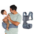 5-in-1 Hip Seat Baby Carrier 12-45 lbs Gray F937