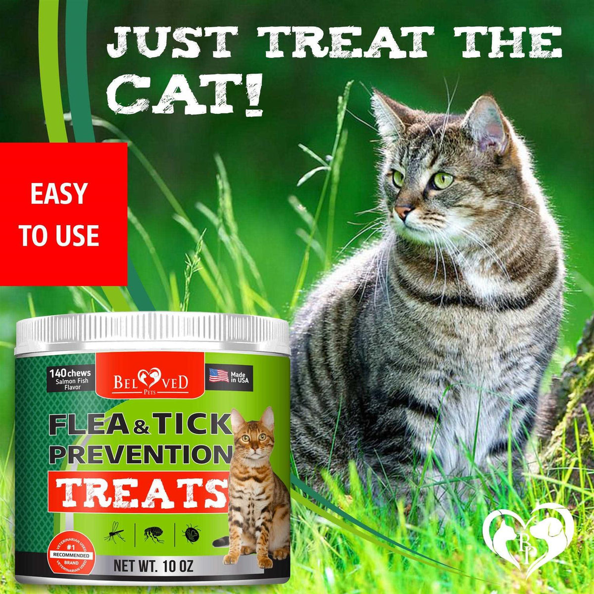 Flea and Tick Prevention Treats for Cats N1051
