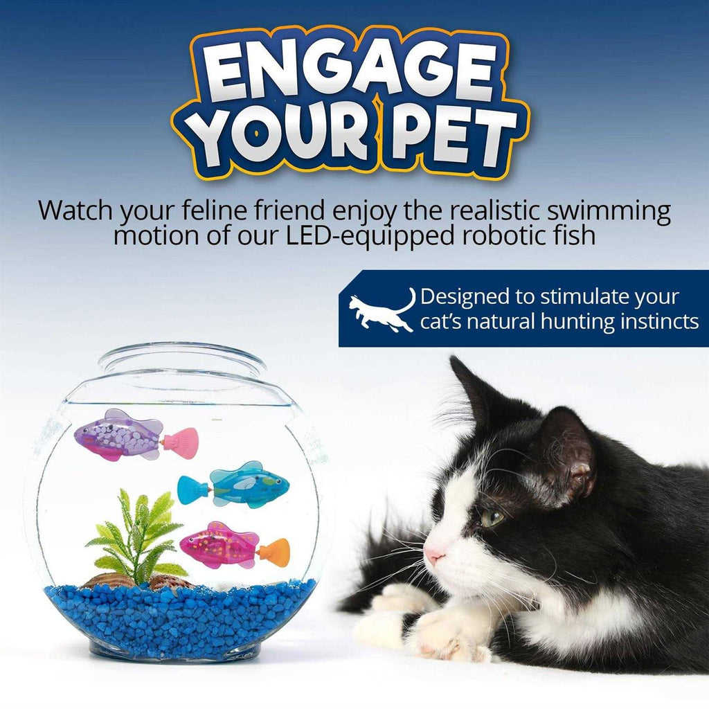 Interactive Cat Toy LED Fish 3-Pack D454811