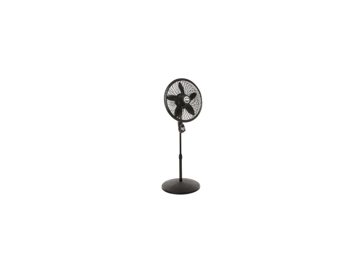 18 Oscillating Pedestal Fan with Remote, 3 Speeds, Black I298410