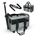 Rolling Pet Carrier with Wheels O1405