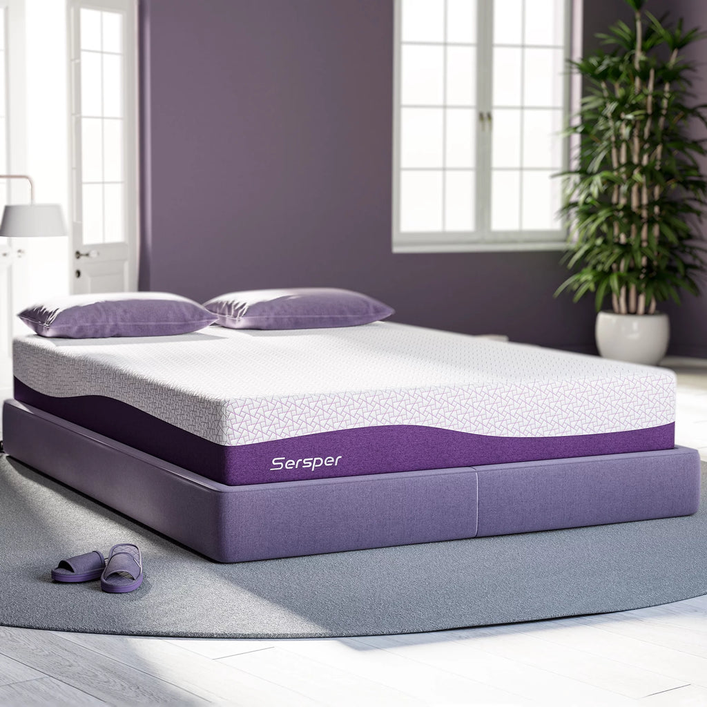 10 inch Cooling Gel Memory Foam Mattress Queen Y845560
