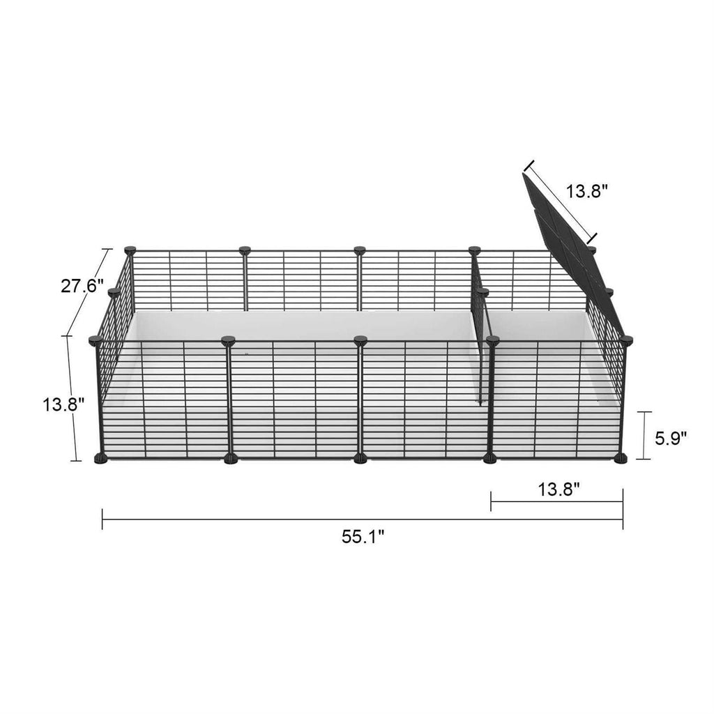 Guinea Pig Cage with Waterproof Plastic Bottom O290171