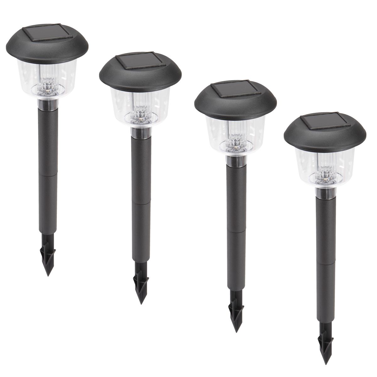 Solar LED Pathway Lights 4 Pack L210