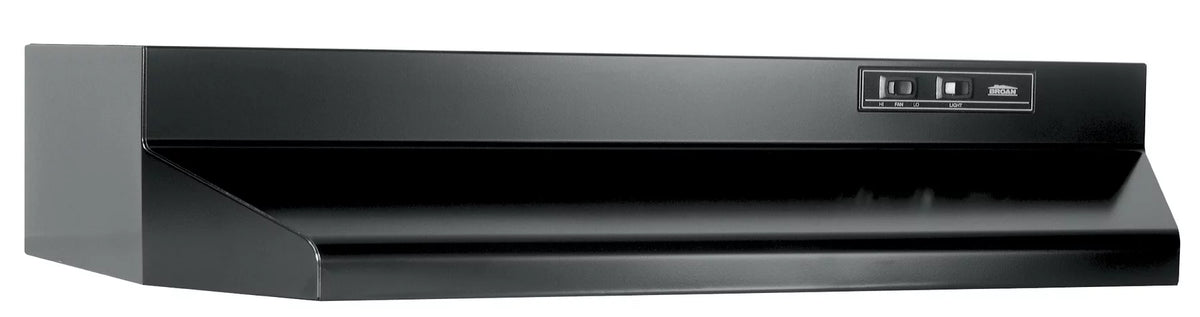 30 Wide Black Under Cabinet Range Hood I163195