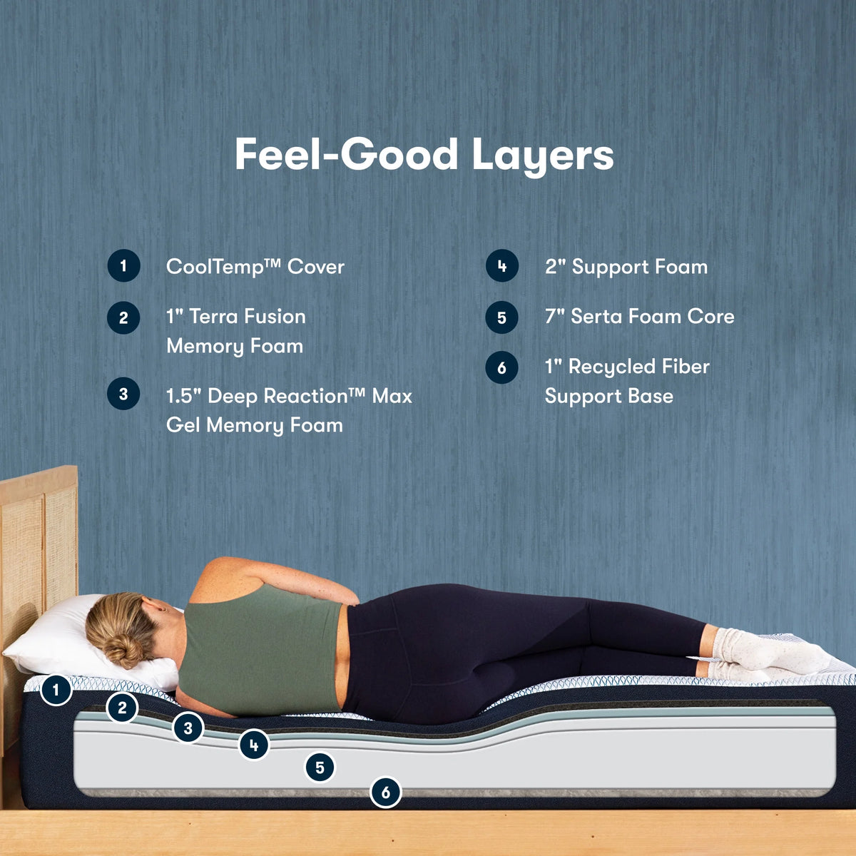 Memory Foam Firm Mattress R59662