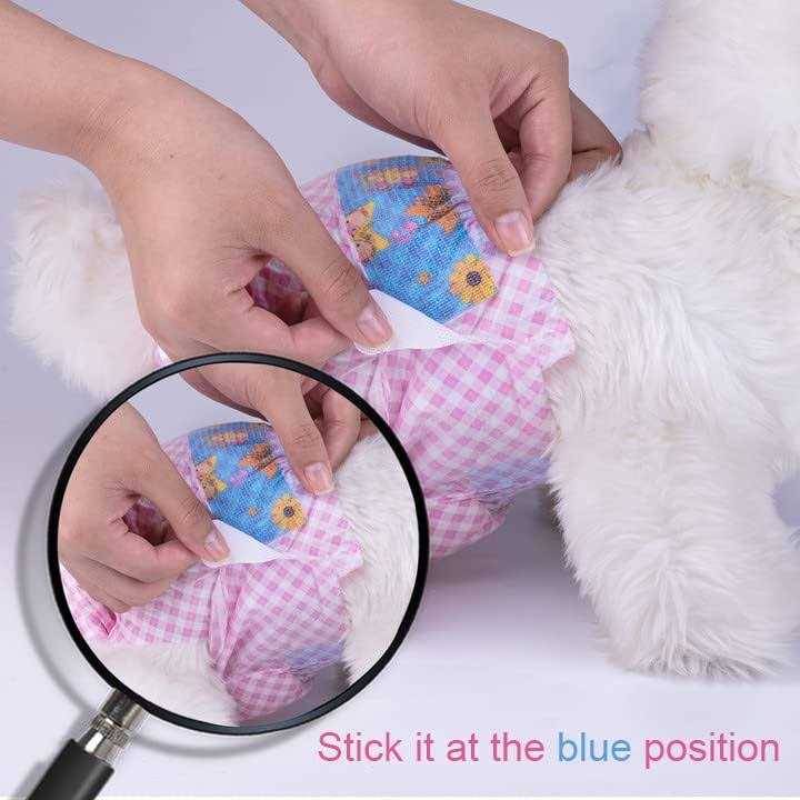 Disposable Female Dog Diapers with Adjustable Elastic Waistline Z940