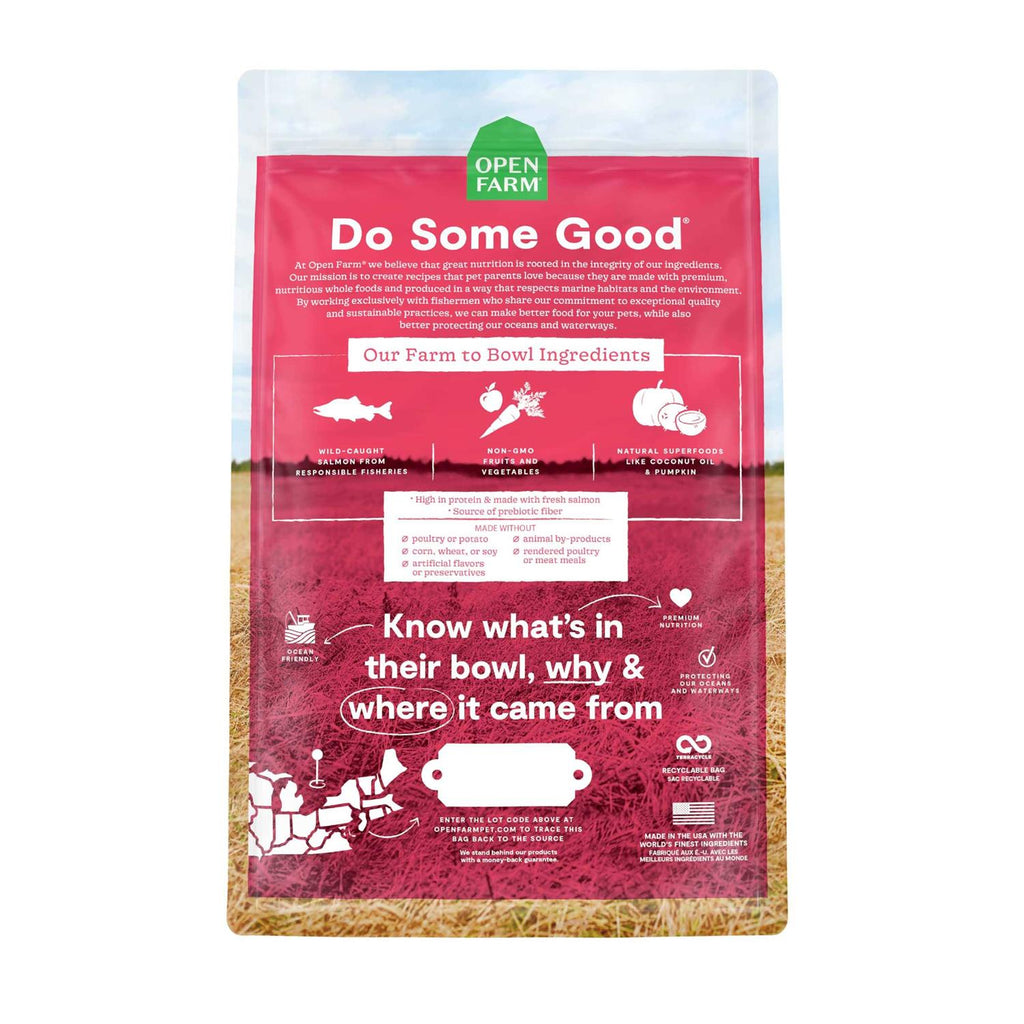 Grain-Free Wild-Caught Salmon Dry Dog Food W87146