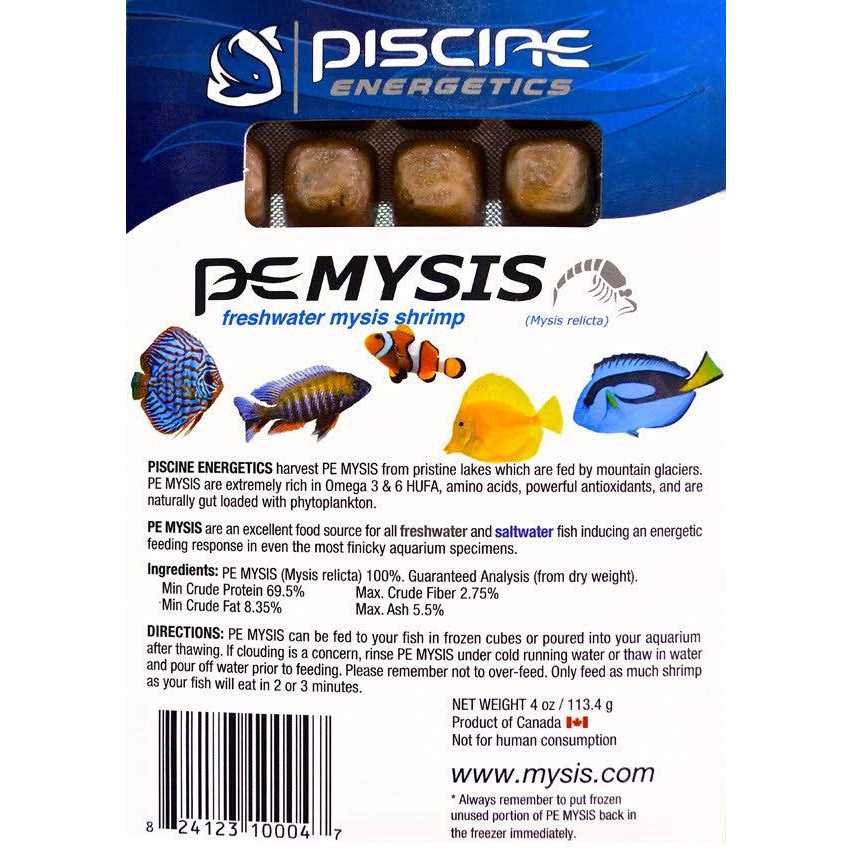 Frozen Mysis Shrimp Fish Food R1967