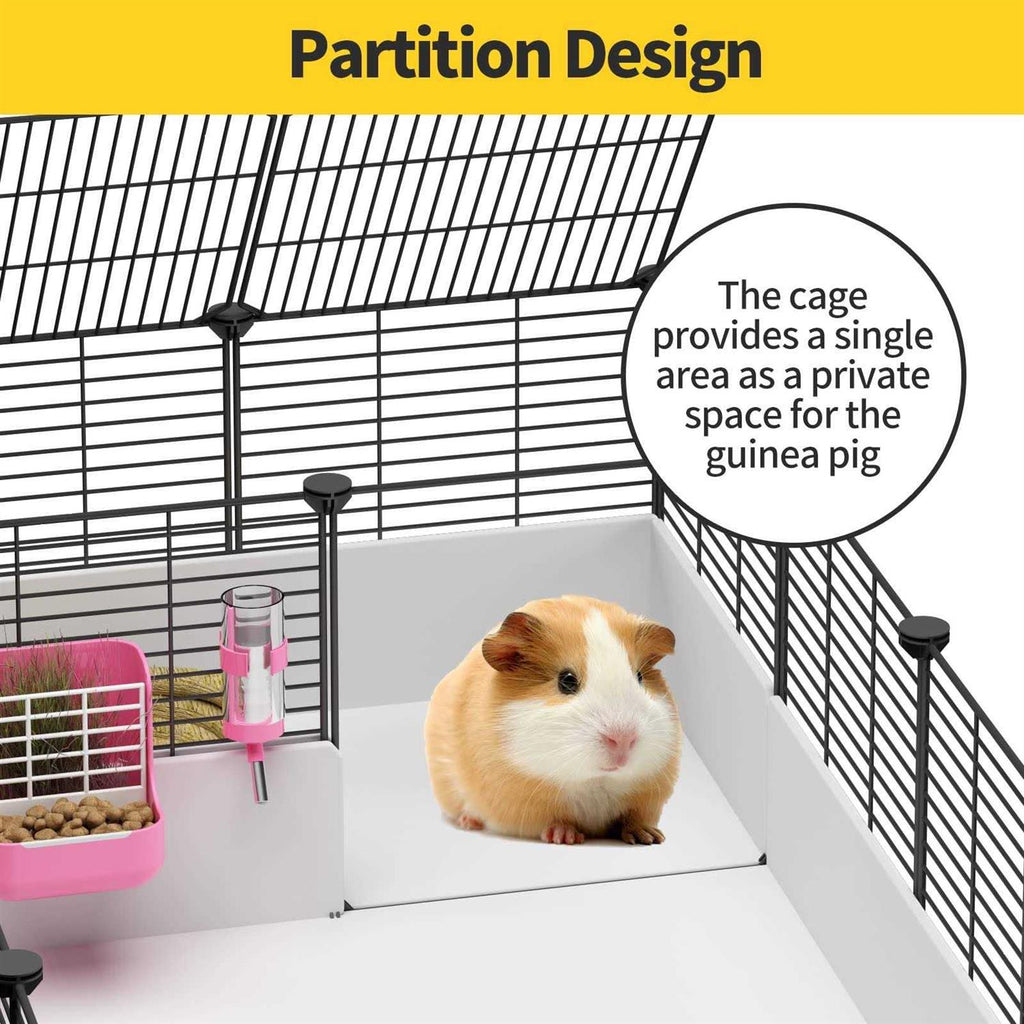 Guinea Pig Cage with Waterproof Plastic Bottom O290171