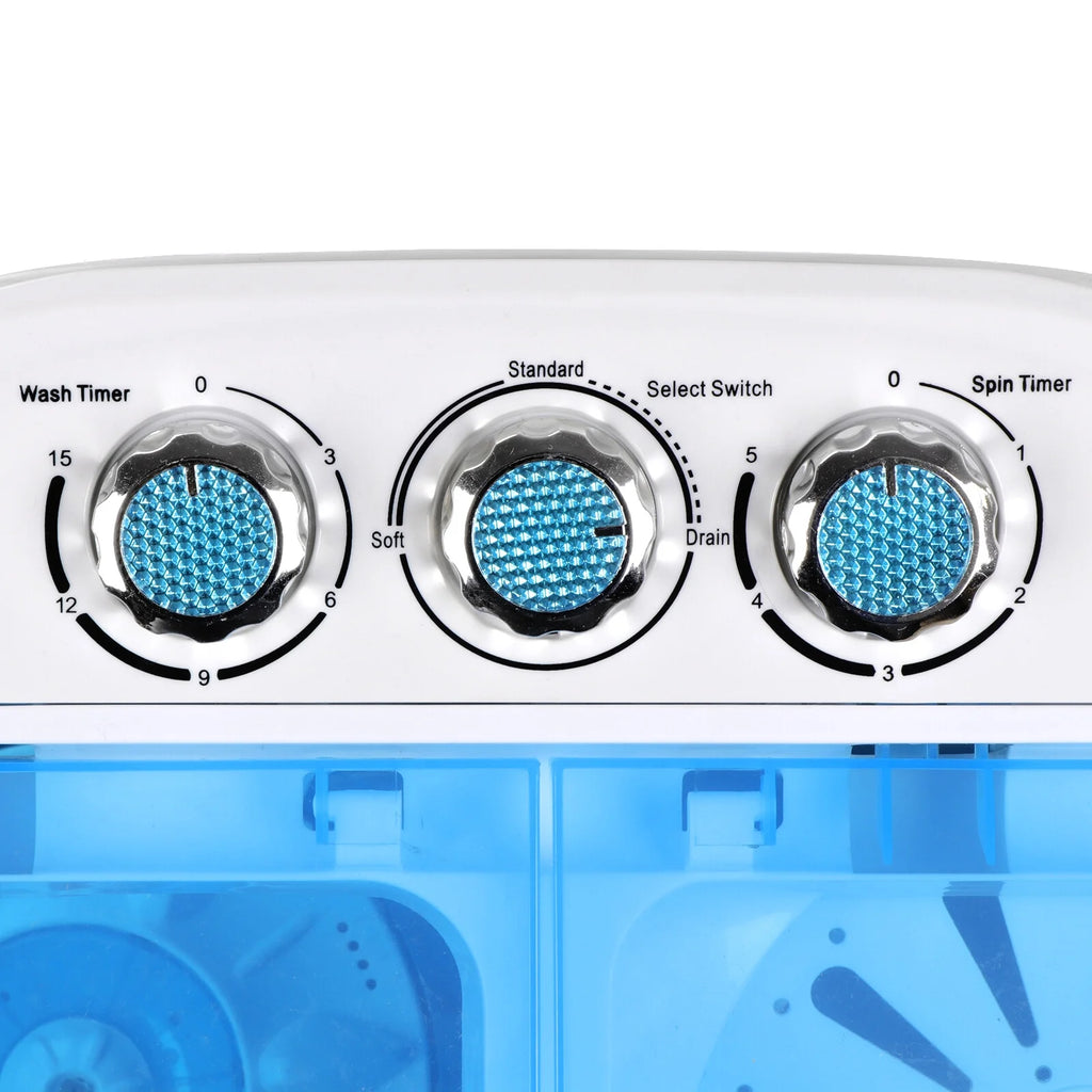 13lbs 2 in1 Compact Top-Load Washing Machine White D23204