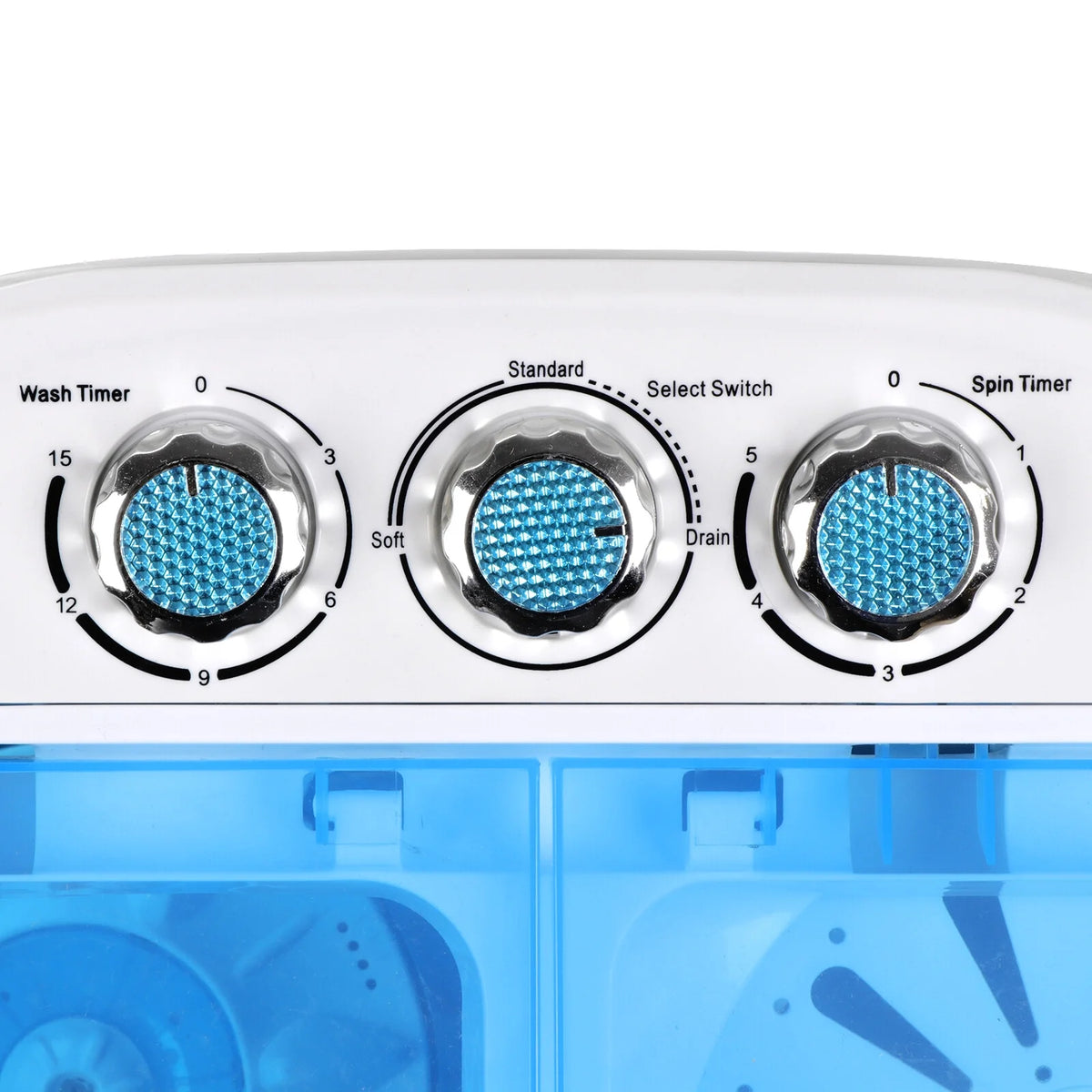 13lbs 2 in1 Compact Top-Load Washing Machine White D23204