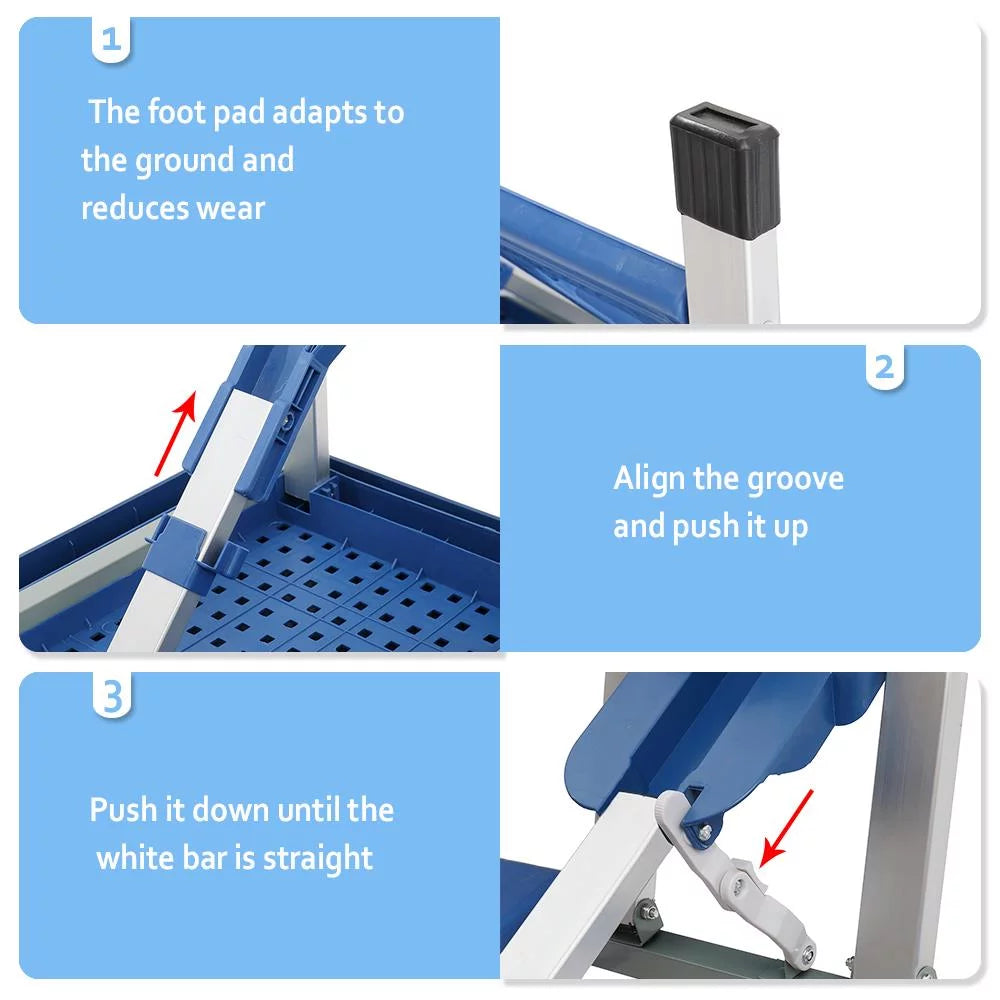 Folding Picnic Table with 4-Person Seats A546