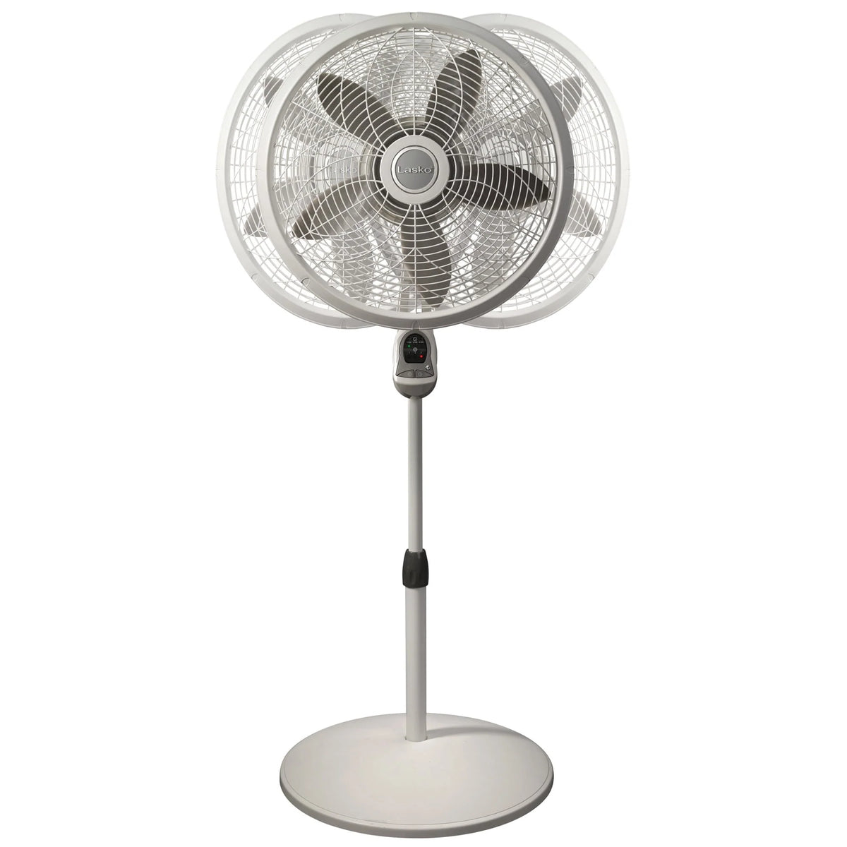 18 Oscillating Pedestal Fan with Remote, 3 Speeds, Black I298410