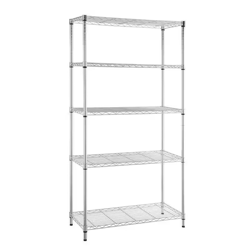 5-Tier Steel Wire Shelving Unit X1867