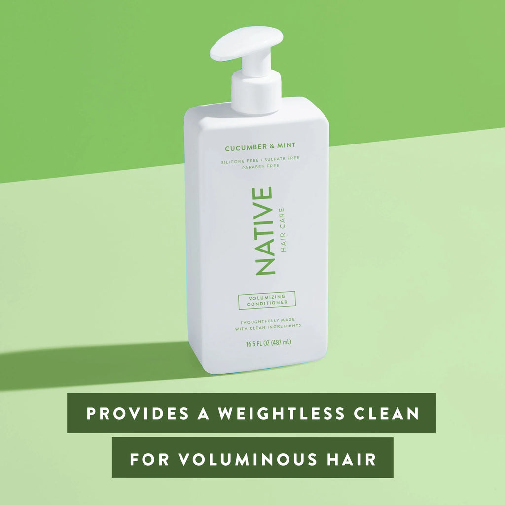 Volumizing Conditioner, Cucumber & Mint, Sulfate & Paraben Free, 16.5 oz T551