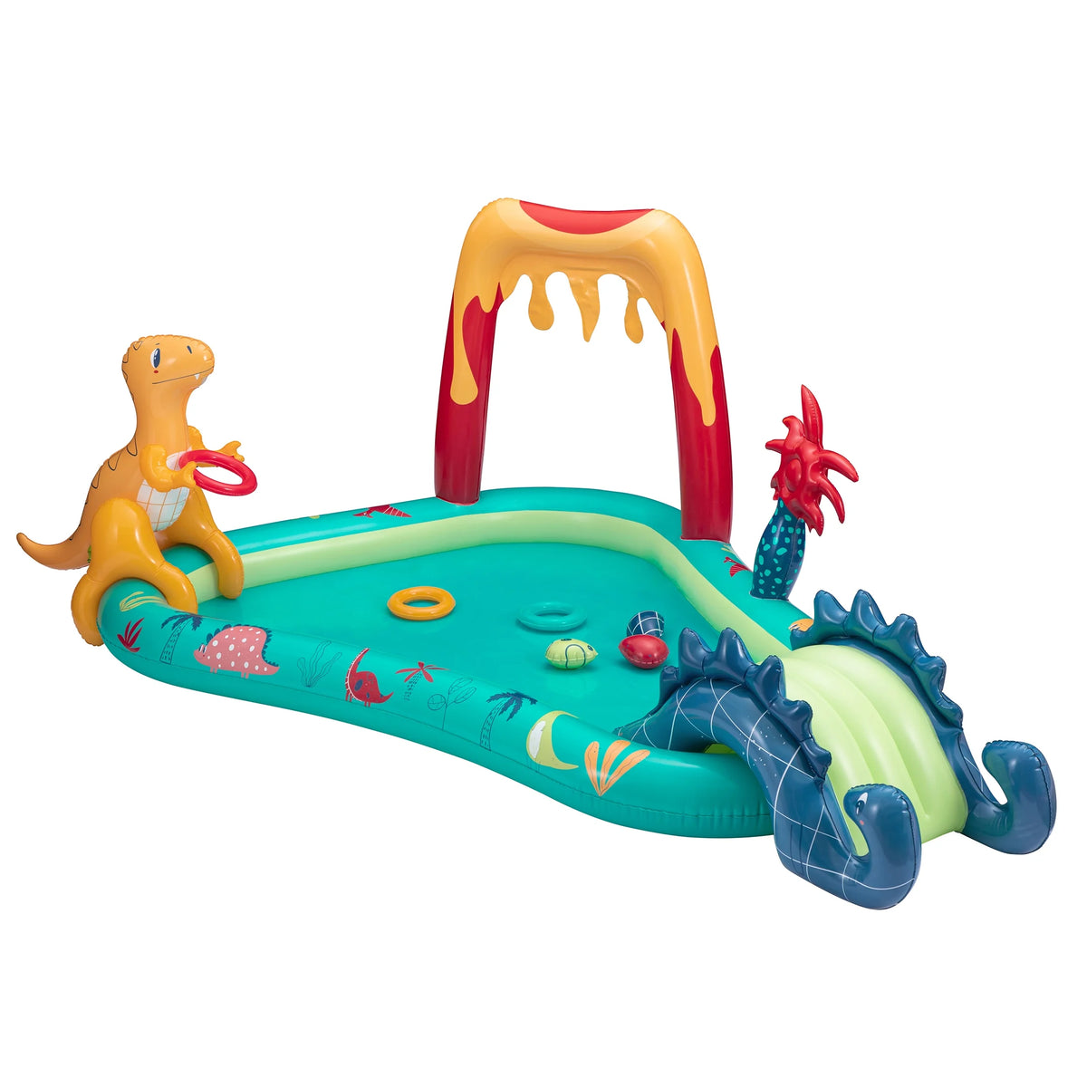 Inflatable Play Center with Sprinkler Slide U32358