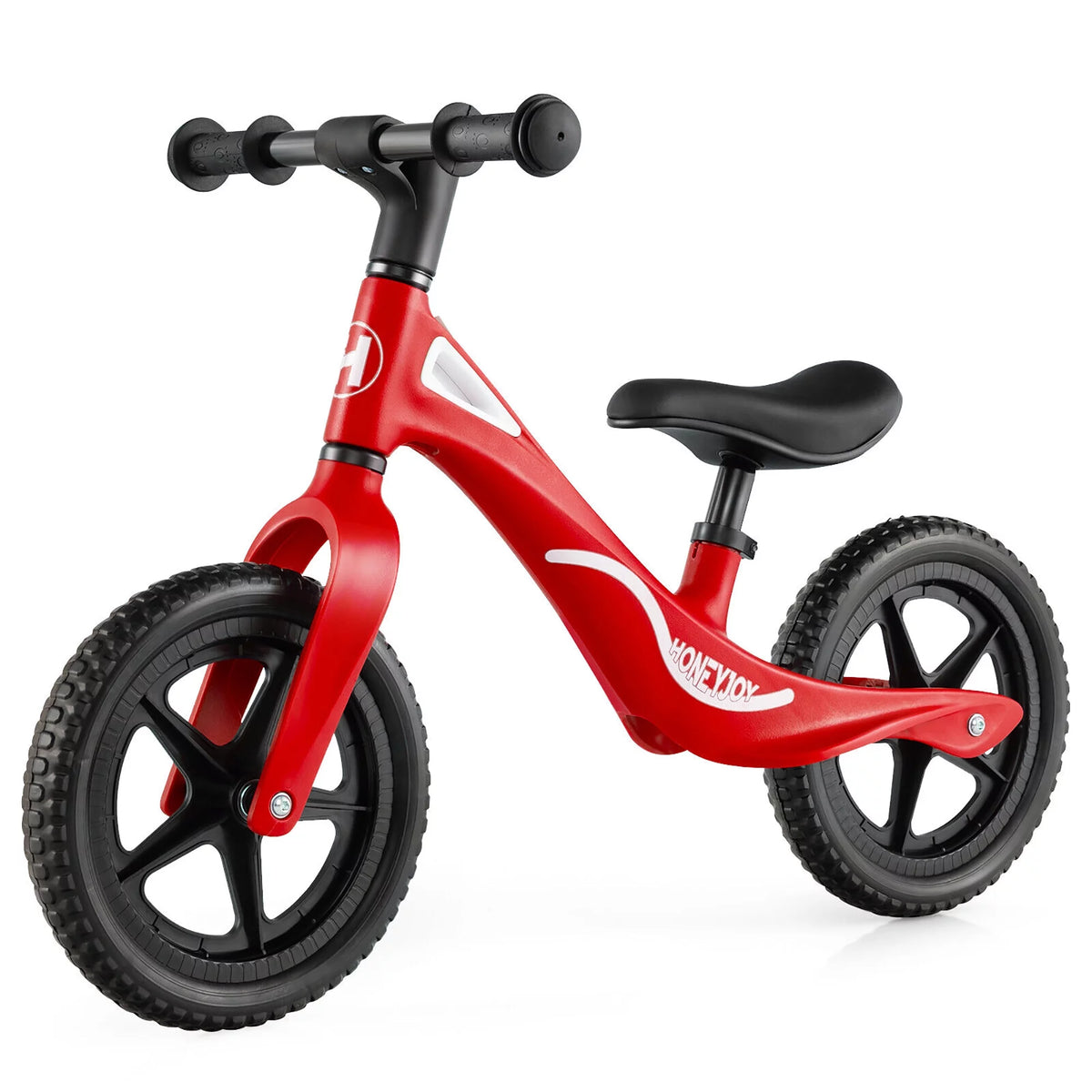 Kids Balance Bike with Rotatable Handlebar Red I825