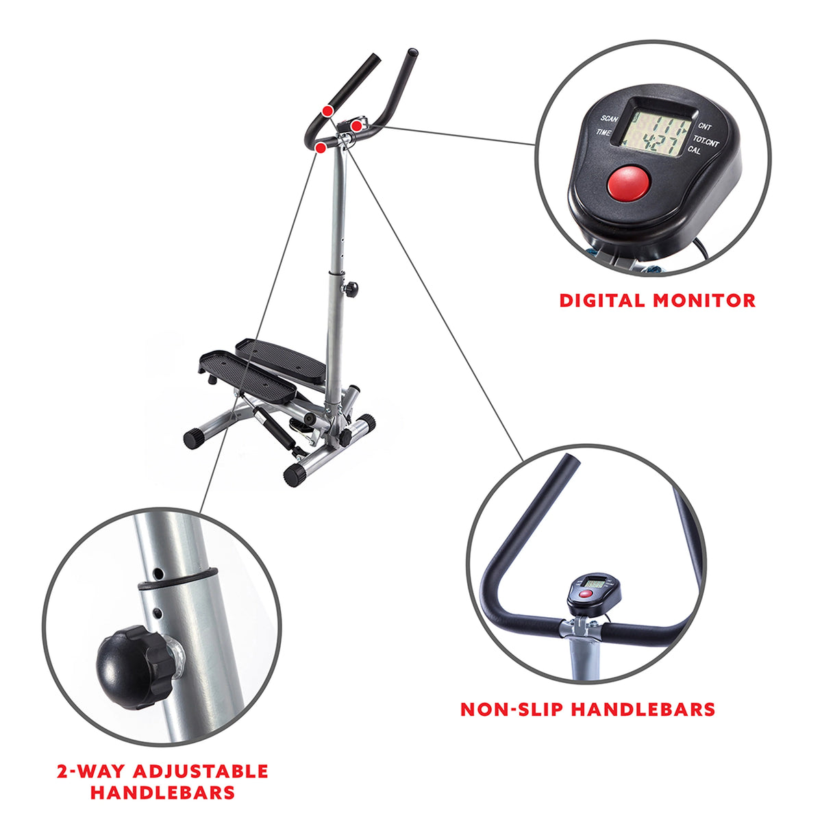 Mini Stepper with Handlebar S314258