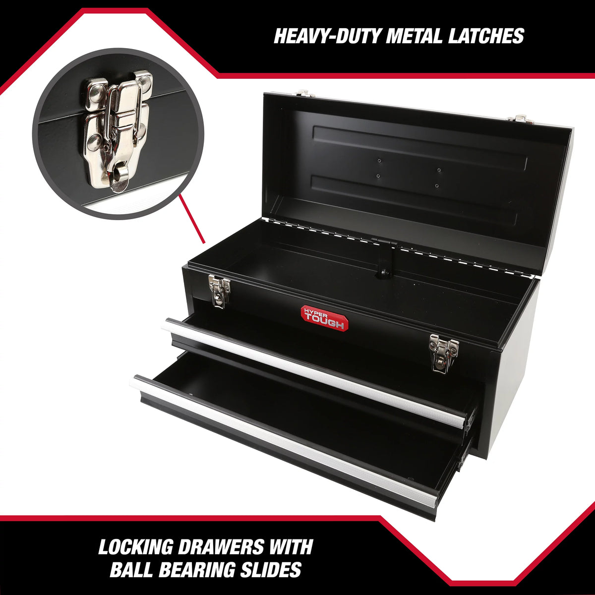 20-inch 2-Drawer Steel Tool Box G469
