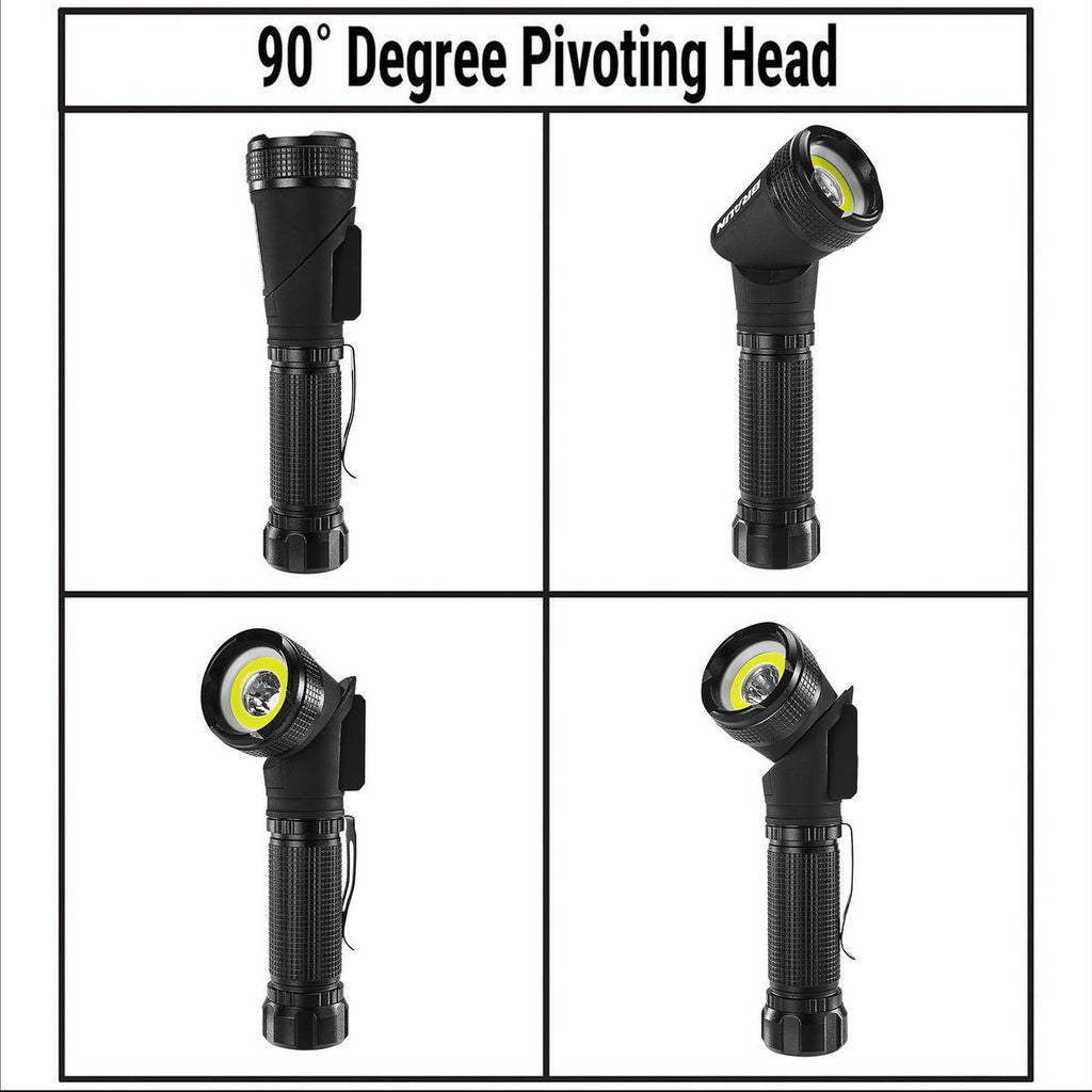 900 Lumen Rechargeable Swivel Head LED Flashlight U783497