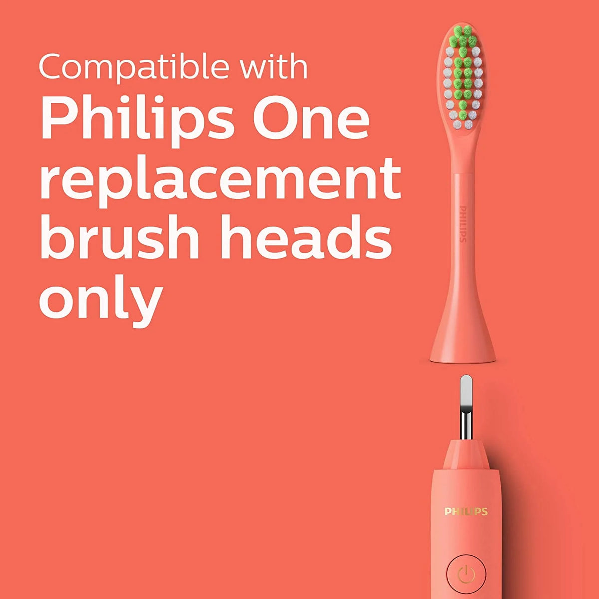 Coral Battery Toothbrush with Brush Heads A157933
