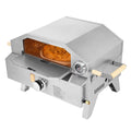 2-in-1 Portable Stainless Steel Pizza Oven and Propane Grill Y385