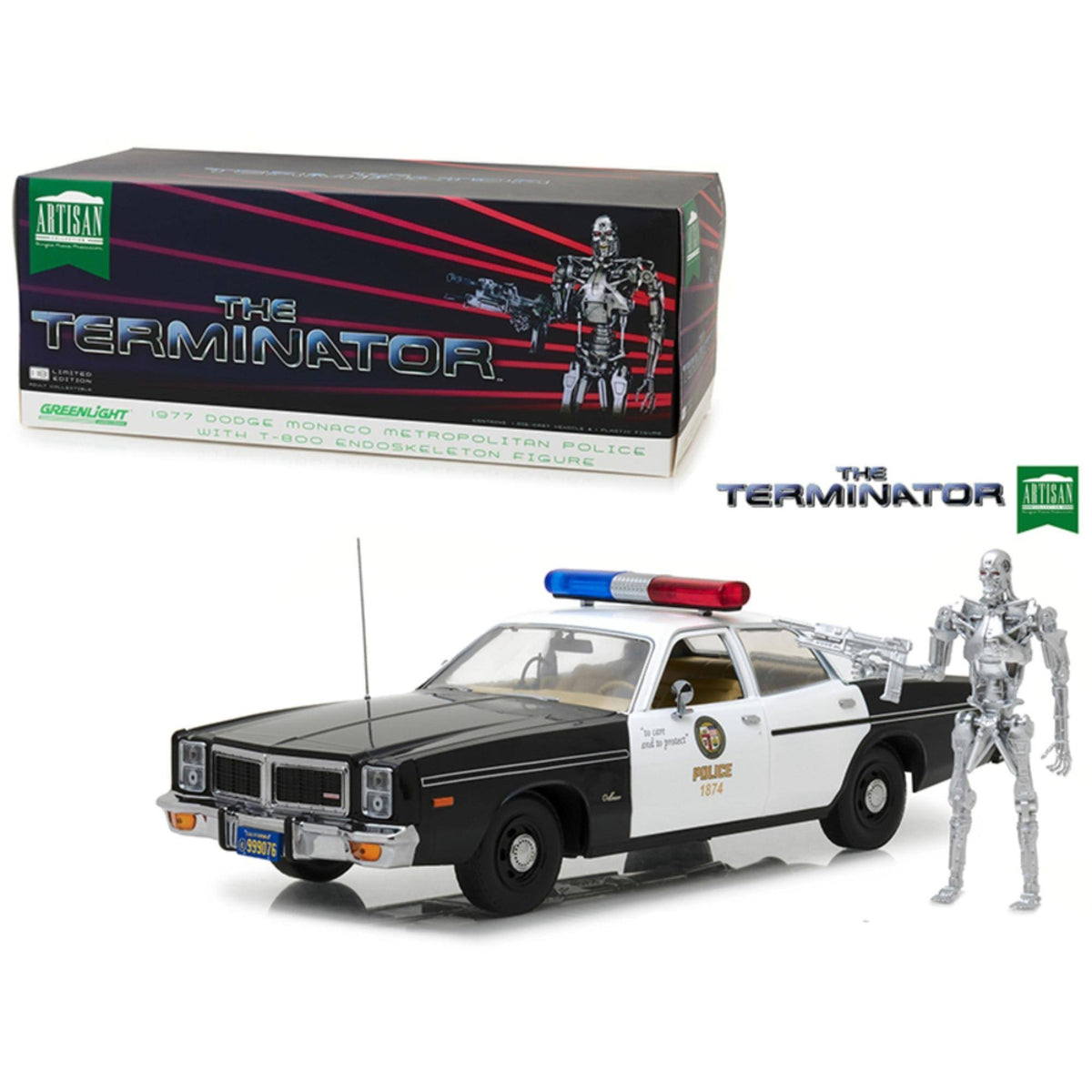 1977 Dodge Monaco Metropolitan Police 1/18 Figure J698