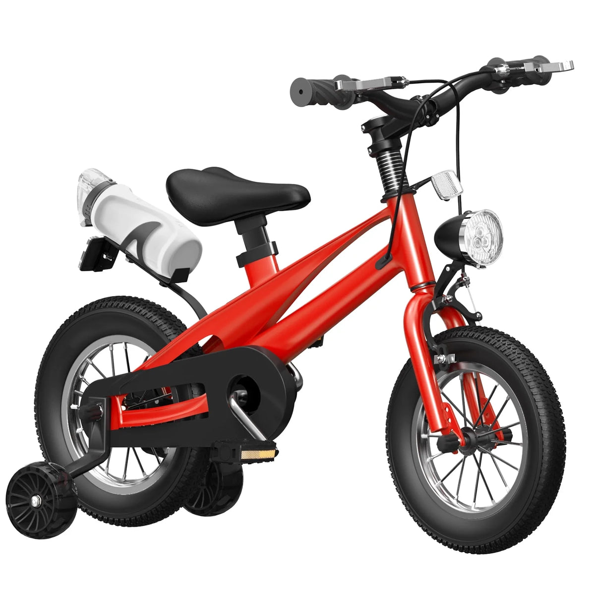 14 inch Kids Bicycle with Training Wheels, Blue L456