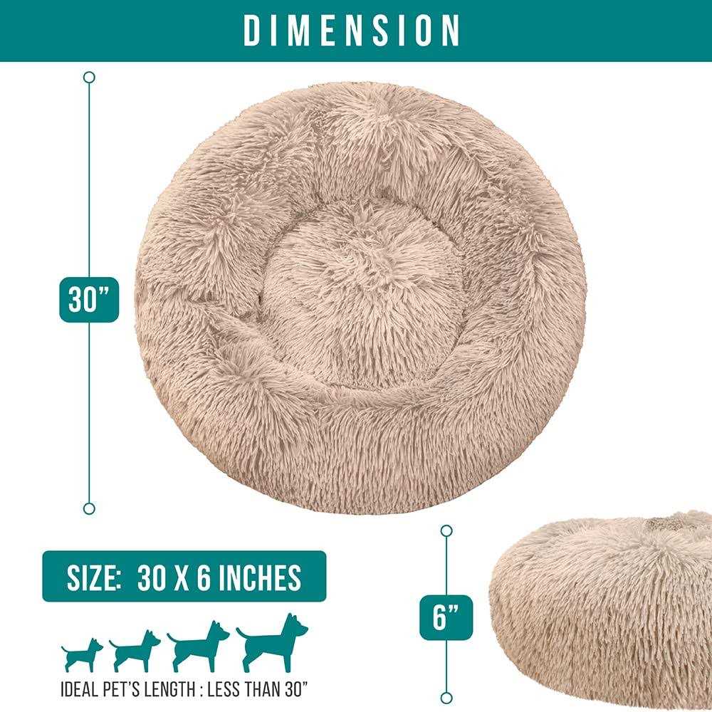 Round Washable Pet Bed G170609