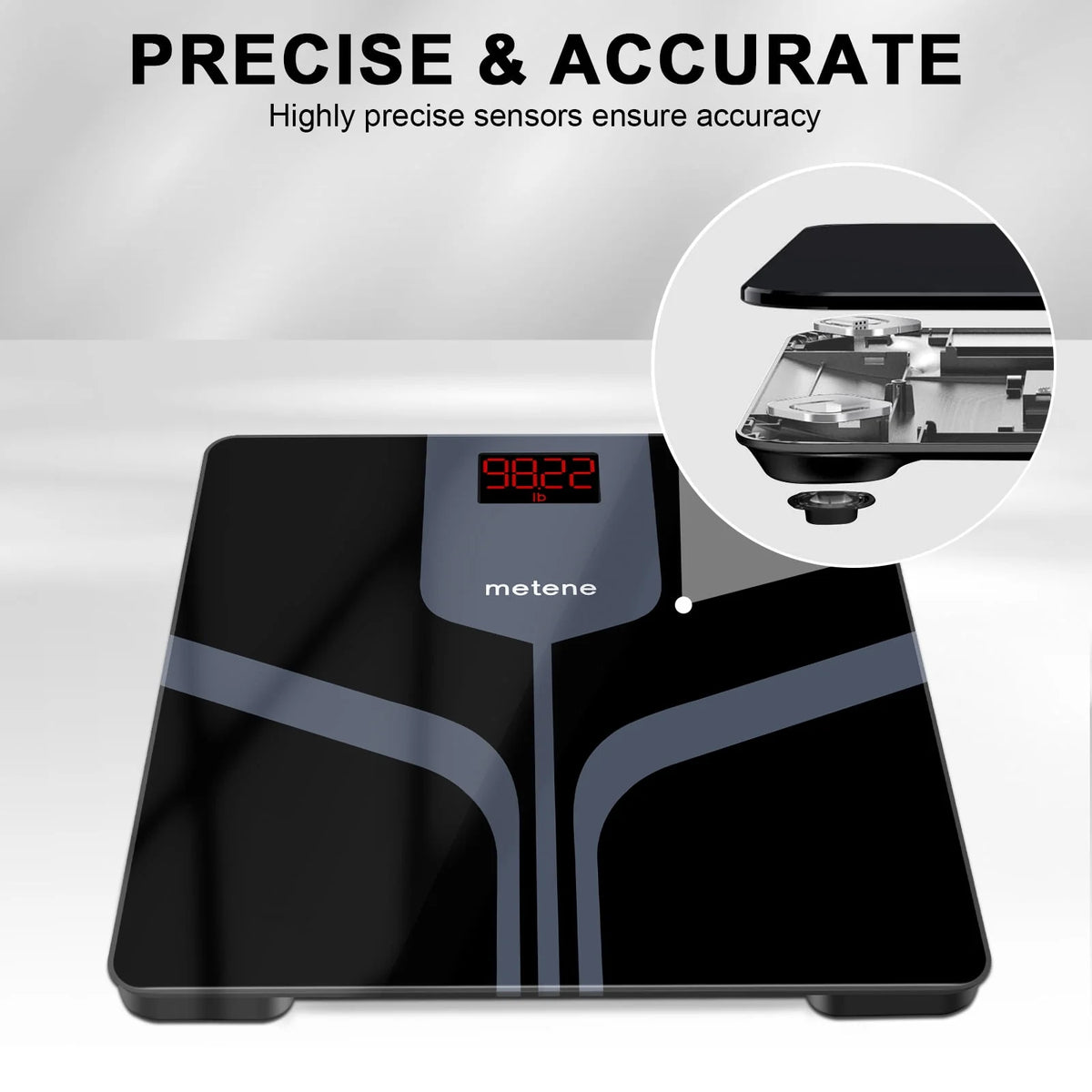 Digital Body Weight Scale up to 400 lbs O568