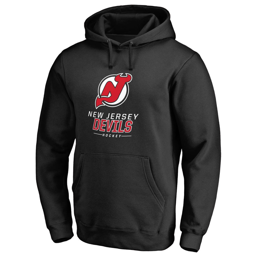 Men's Black Fitted Pullover Hoodie A49111