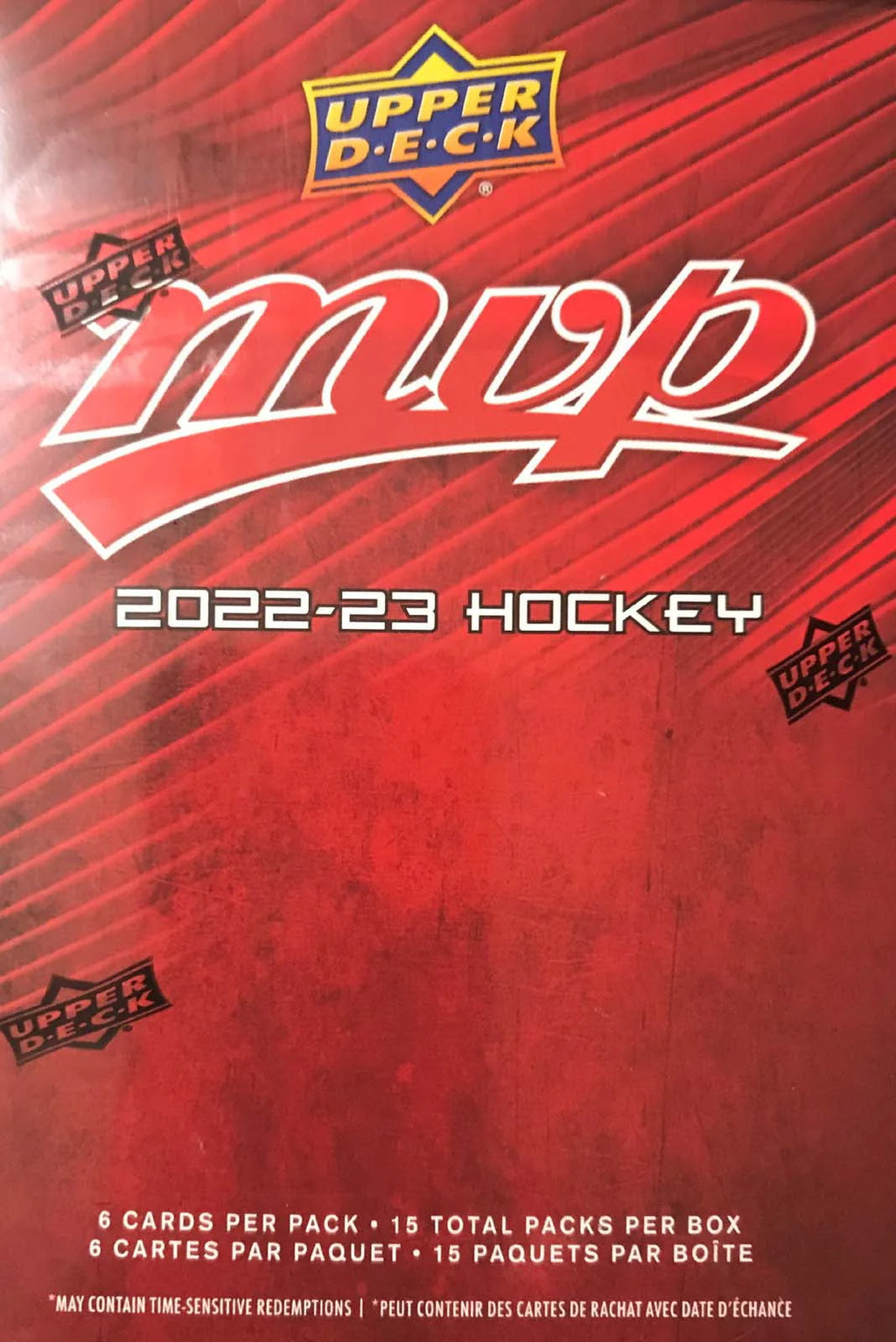 Unopened Blaster Box of 15 Packs Hockey Cards J7999