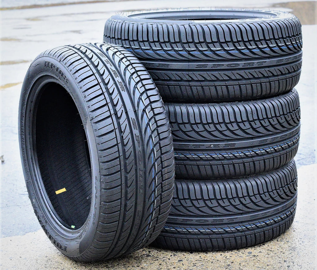 Set of 4 235/55R17 High Performance Tires A529233