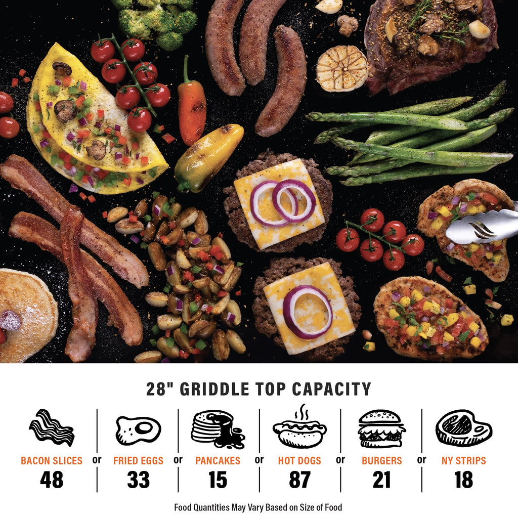 2-Burner 28” Propane Griddle M5352