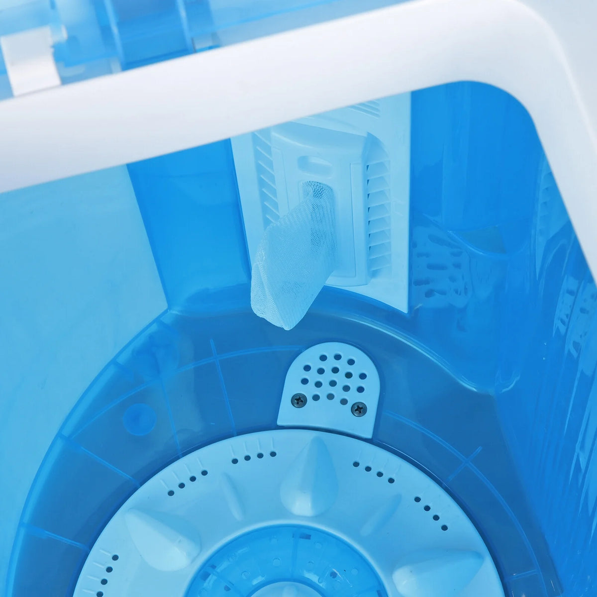 13lbs 2 in1 Compact Top-Load Washing Machine White D23204
