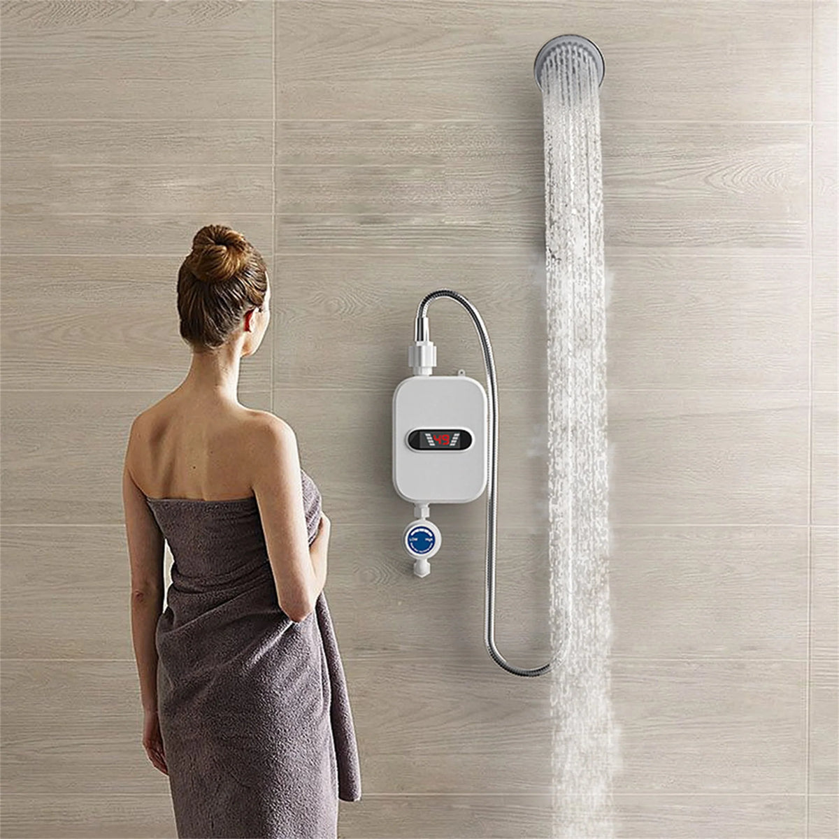 3500W 110V Tankless Electric Water Heater T91167