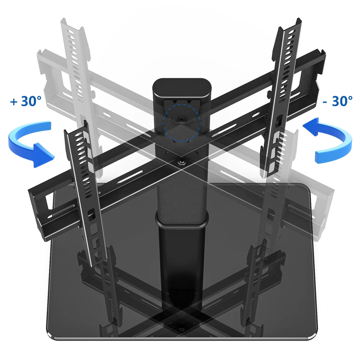 Black Swivel TV Stand U330912