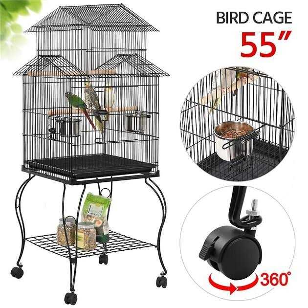 55-in Rolling Bird Cage R531471