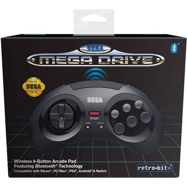 Black Bluetooth Gaming Pad F1396