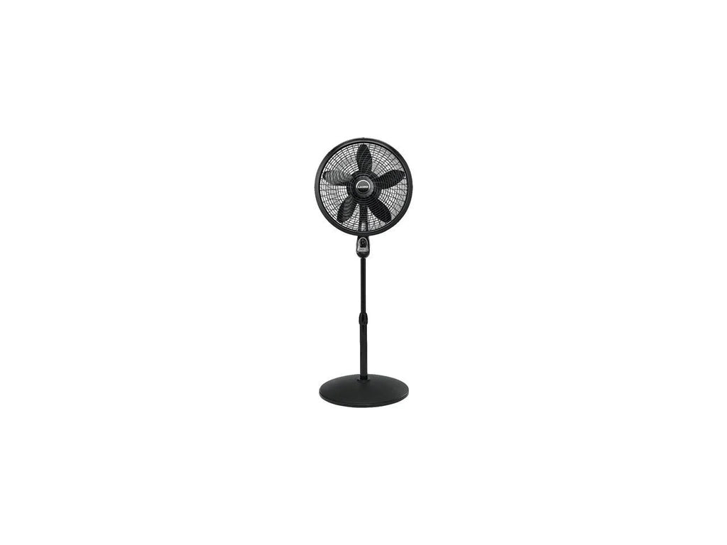 18 Oscillating Pedestal Fan with Remote, 3 Speeds, Black I298410