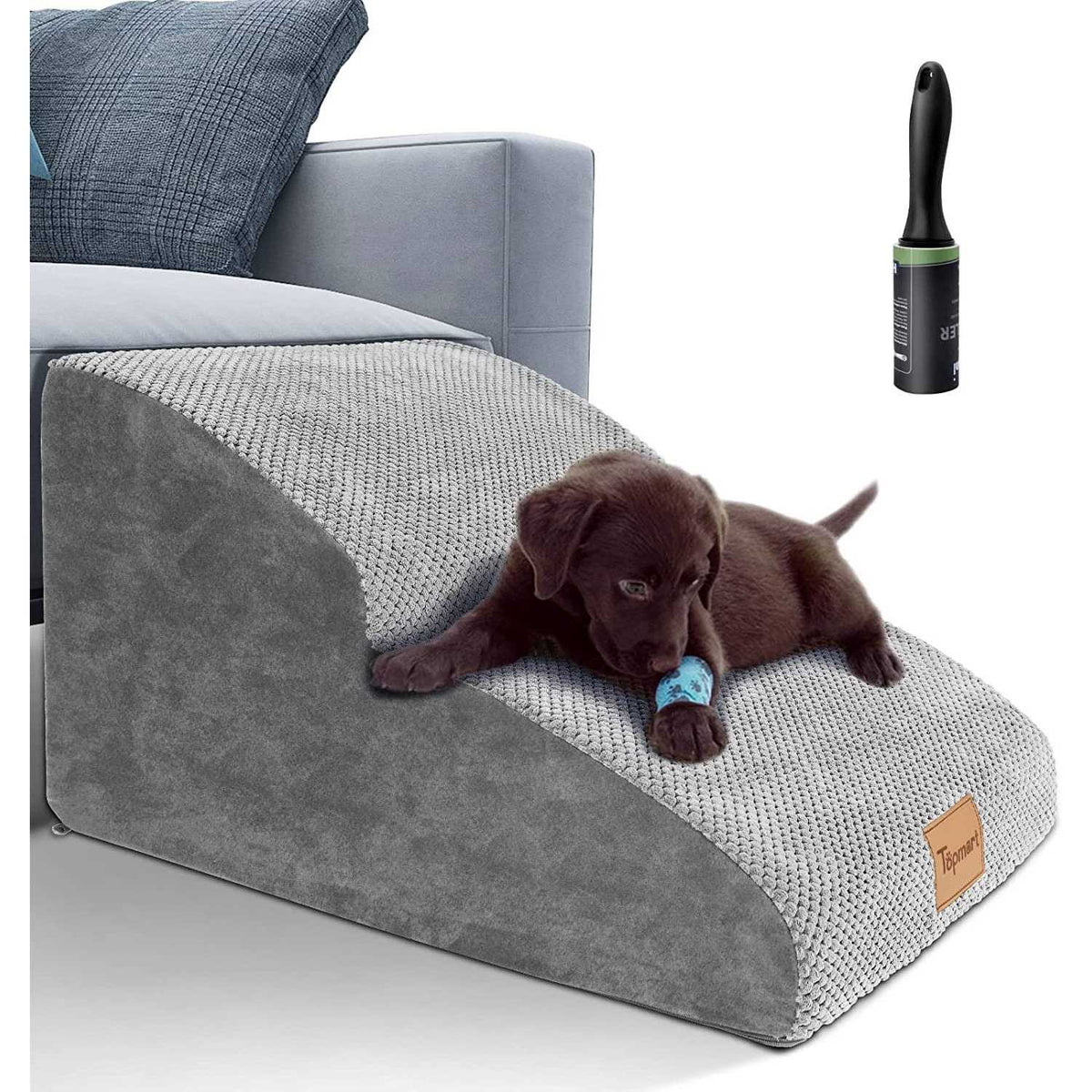 High Density Foam Dog Ramp Steps 2 Tiers Non-Slip G200