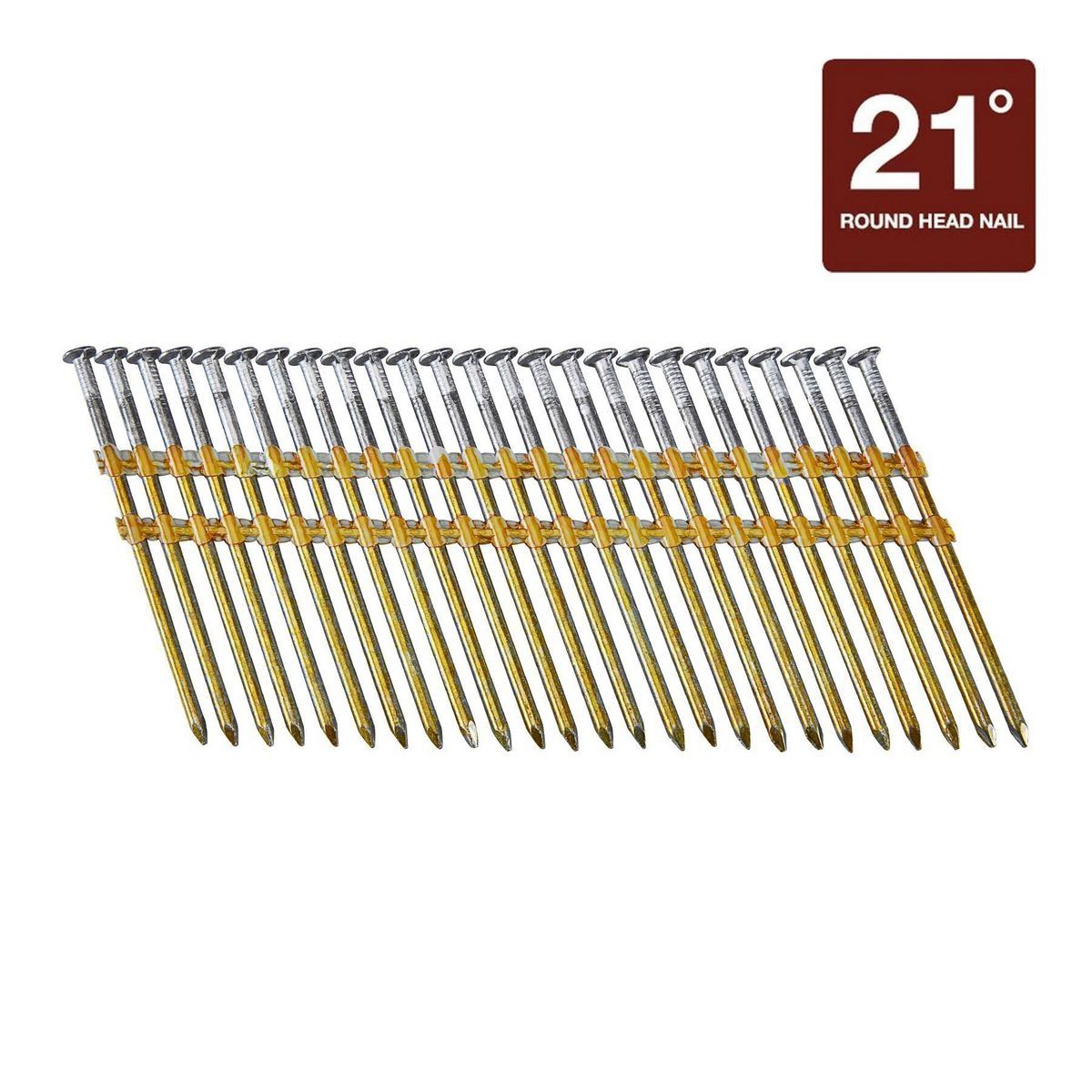 Galvanized Framing Nails 2500 Pack R1131