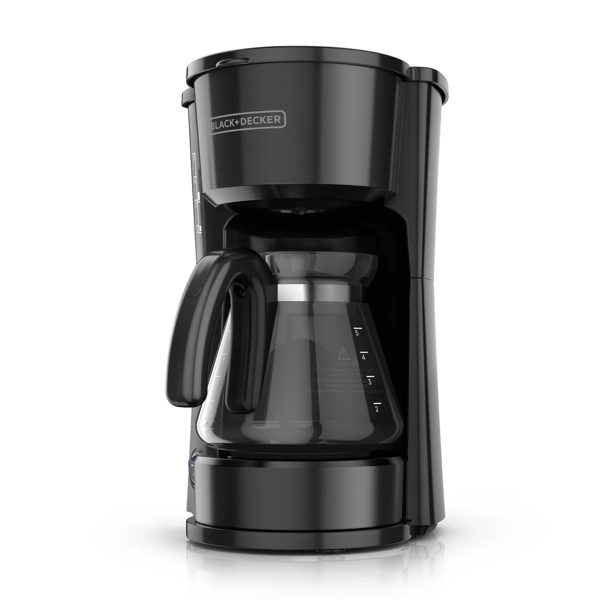 4-in-1 5-Cup Coffee Maker Stainless Steel Black V138439