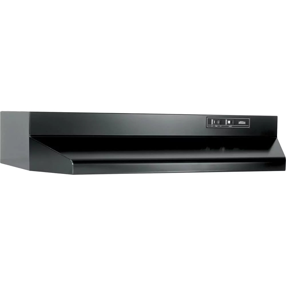 30 Wide Black Under Cabinet Range Hood I163195